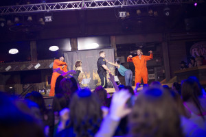 Body Heat male revue dancers performing live ladies night show in Canada